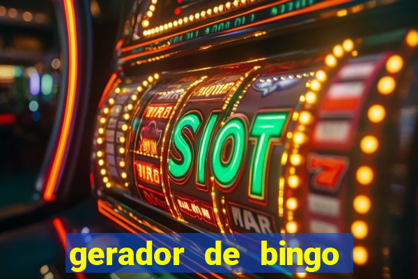 gerador de bingo cha de bebe